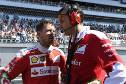 Sebastian Vettel, Ferrari sulla griglia di partenza