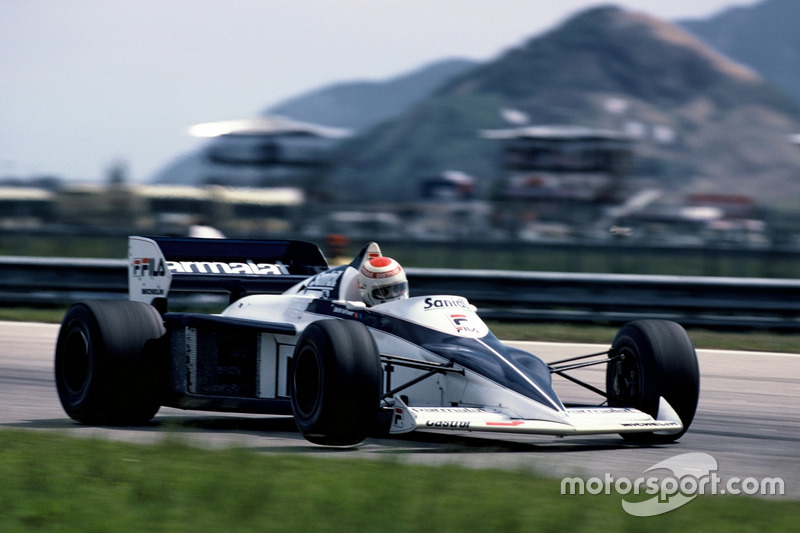 Ganador del GP de Brasil 1983: Nelson Piquet, Brabham BMW (en Jacarepagua)