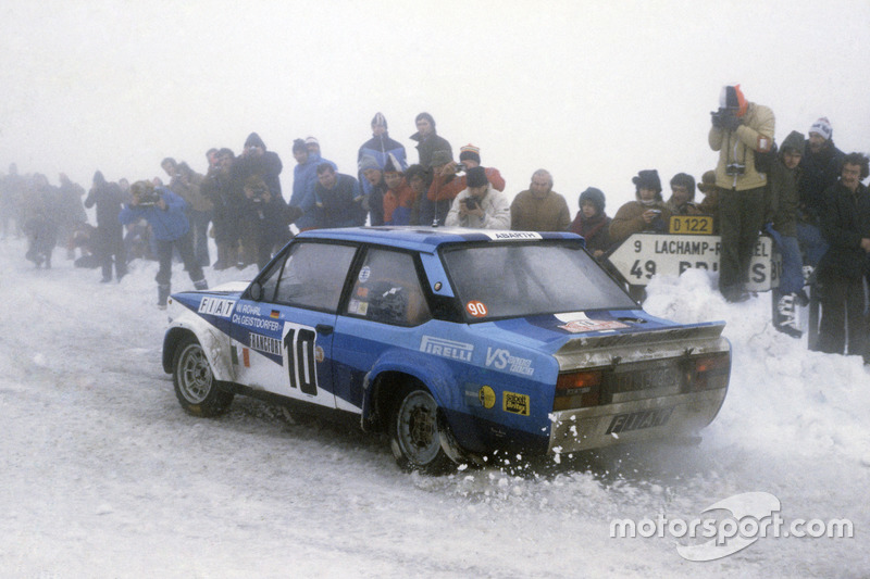 1980 - Première victoire de Röhrl : Fiat 131 Abarth