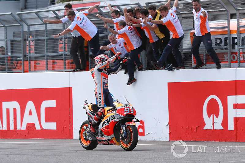 Race winner Marc Marquez, Repsol Honda Team