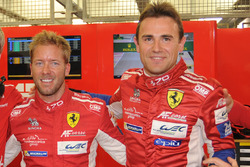 LMGTE PRO pole sitters Davide Rigon, Sam Bird, AF Corse