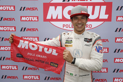 Ganador de la pole Helio Castroneves, Team Penske Acura