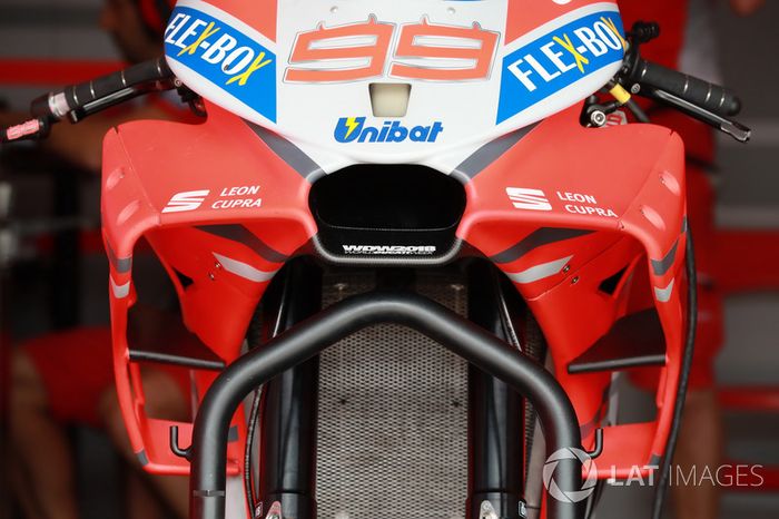 Jorge Lorenzo, Ducati Team fairing