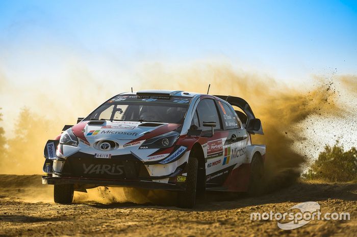Ott Tanak, Martin Järveoja, Toyota Yaris WRC, Toyota Gazoo Racing