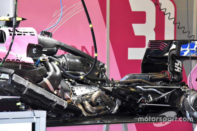 Force India VJM11 motordan görüntü
