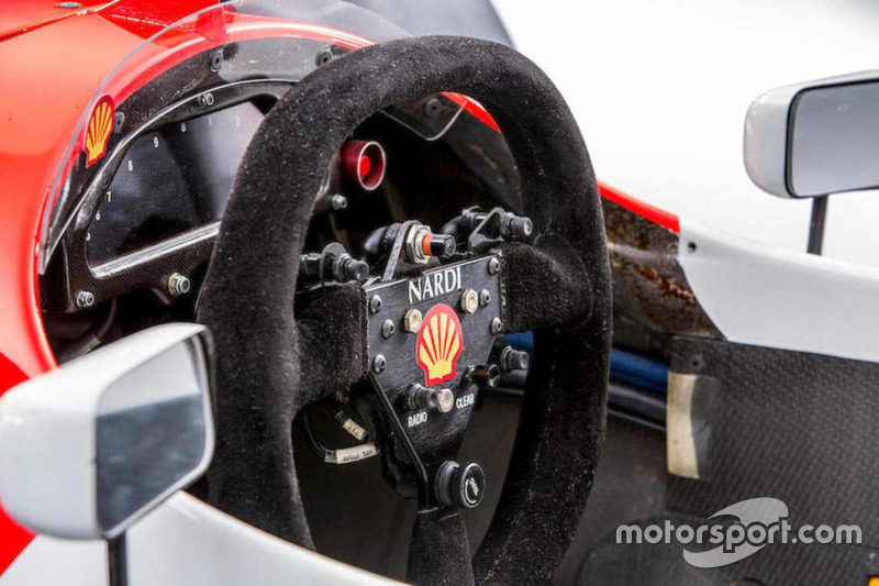 La McLaren-Cosworth Ford MP4/8A d'Ayrton Senna