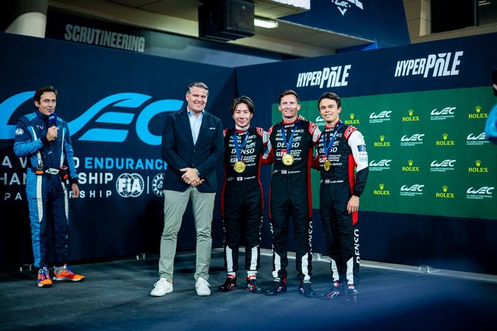 #7 Toyota Gazoo Racing Toyota GR010 - Hybrid: Mike Conway, Kamui Kobayashi, Nyck De Vries