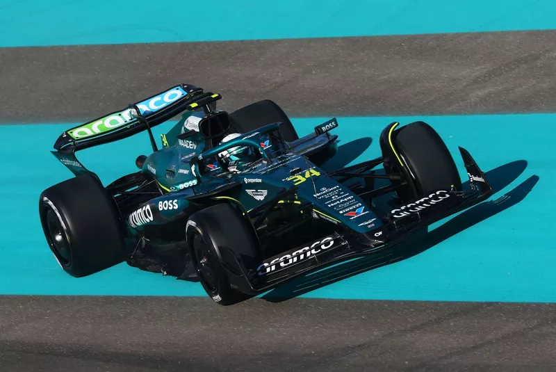 Stoffel Vandoorne, pilote de réserve de l'Aston Martin F1 Team