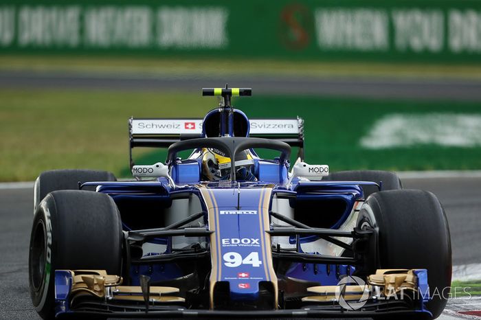 Pascal Wehrlein, Sauber C36 con el halo