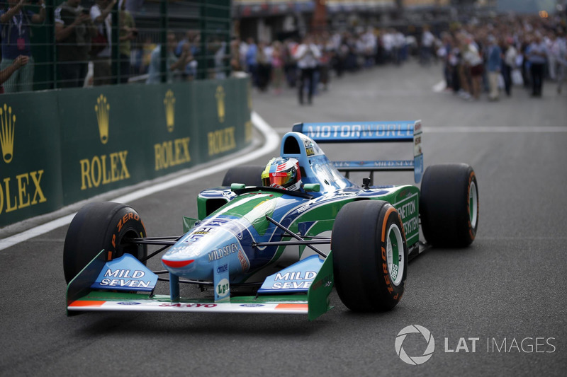 Mick Schumacher en el Benetton B194-5