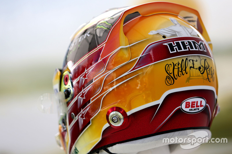 Casque de Lewis Hamilton, Mercedes AMG F1