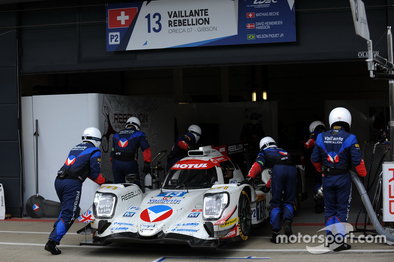 #13 Vaillante Rebellion Racing Oreca 07 Gibson: Mathias Beche, David Heinemeier Hansson, Nelson Piqu