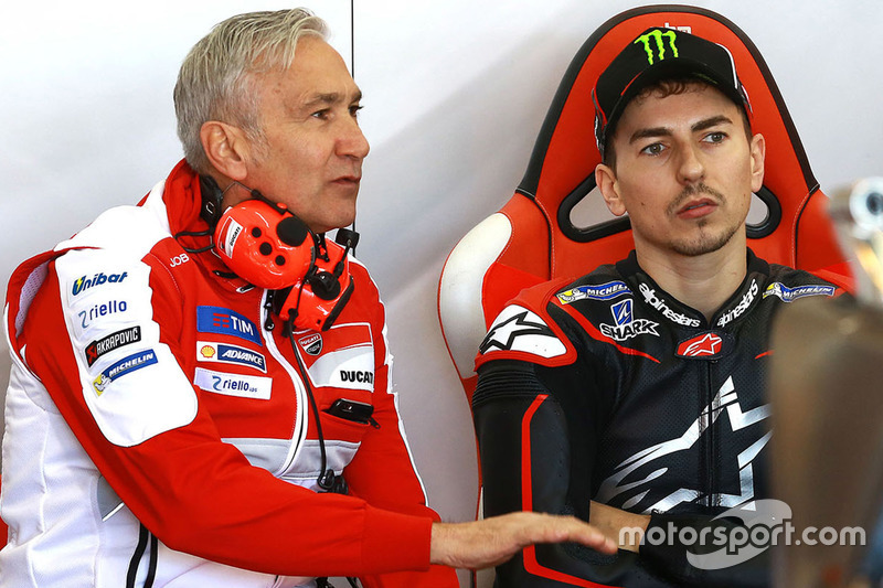 Davide Tardozzi, Ducati Team Takım Patronu, Jorge Lorenzo, Ducati Team