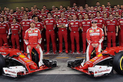 Sebastian Vettel en Kimi Raikkonen, Ferrari