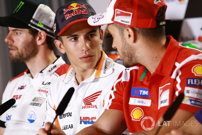 Marc Marquez, Repsol Honda Team, Andrea Dovizioso, Ducati Team
