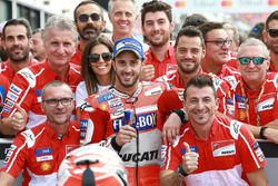 Second place Andrea Dovizioso, Ducati Team