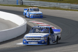 Alex Tagliani, Spectra Premium Chevrolet Silverado and Johnny Sauter, GMS Racing Chevrolet