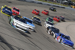 Blake Koch, Kaulig Racing Chevrolet, Brendan Gaughan, Richard Childress Racing Chevrolet