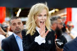 Nicole Kidman visits the Australian Grand Prix