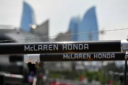 McLaren pitbox