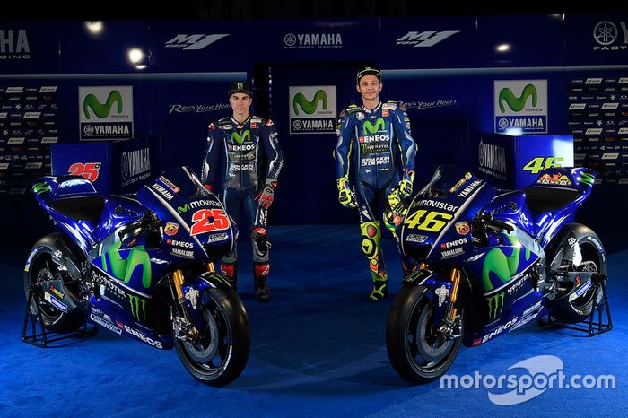 Valentino Rossi, Yamaha Factory Racing, Maverick Viñales, Yamaha Factory Racing
