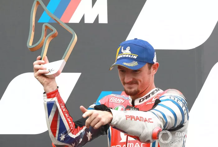 Podio: segundo lugar Jack Miller, Pramac Racing