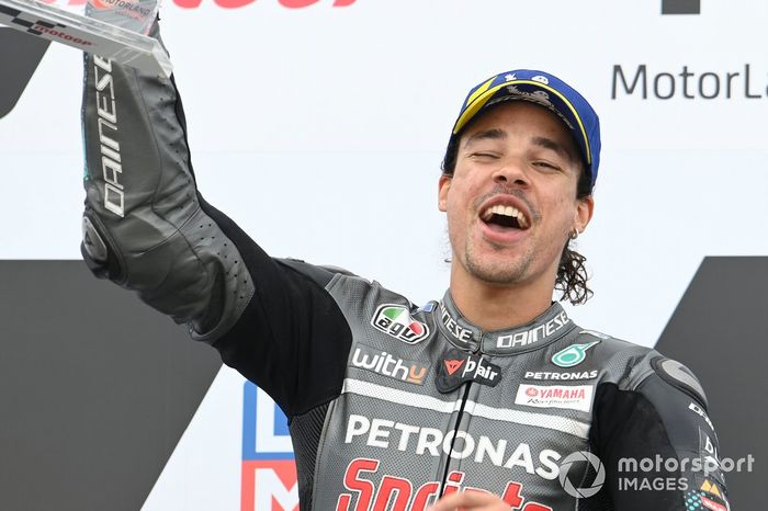Podio: Franco Morbidelli, Petronas Yamaha SRT