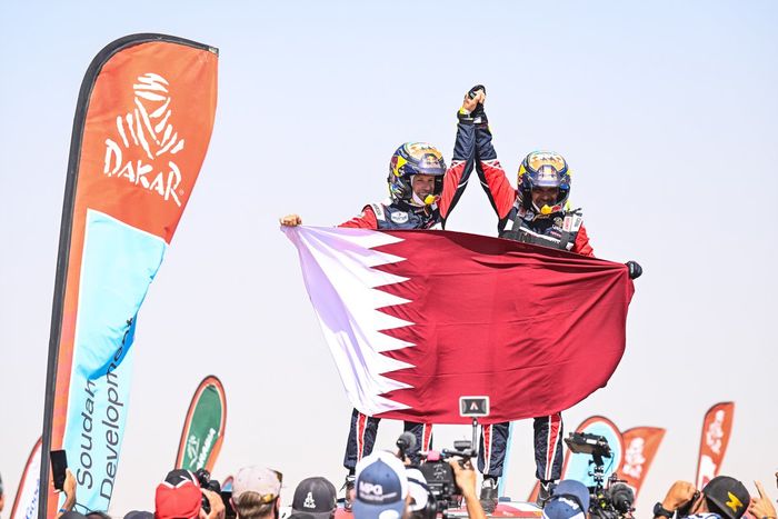 #201 Toyota Gazoo Racing Toyota: Nasser Al-Attiya, Matthieu Baumel