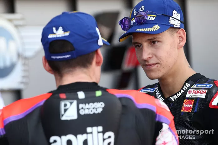 Aleix Espargaró, Aprilia Racing Team Fabio Quartararo, Yamaha Factory Racing