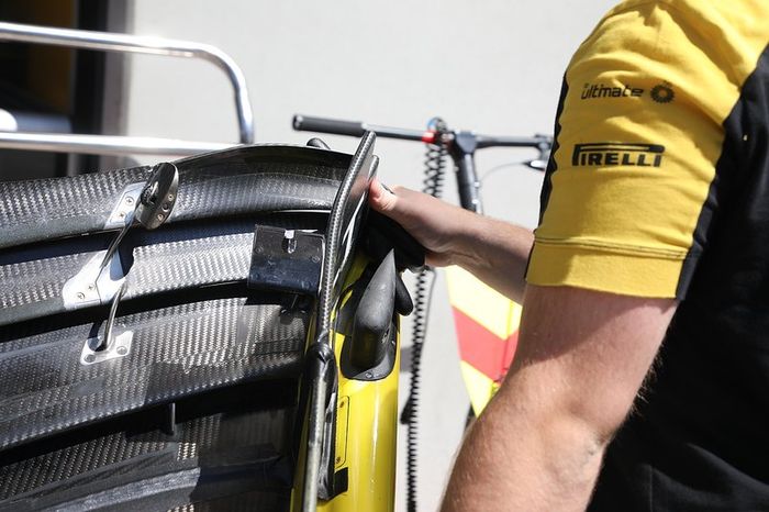 Alerón delantero del Renault R.S. 19