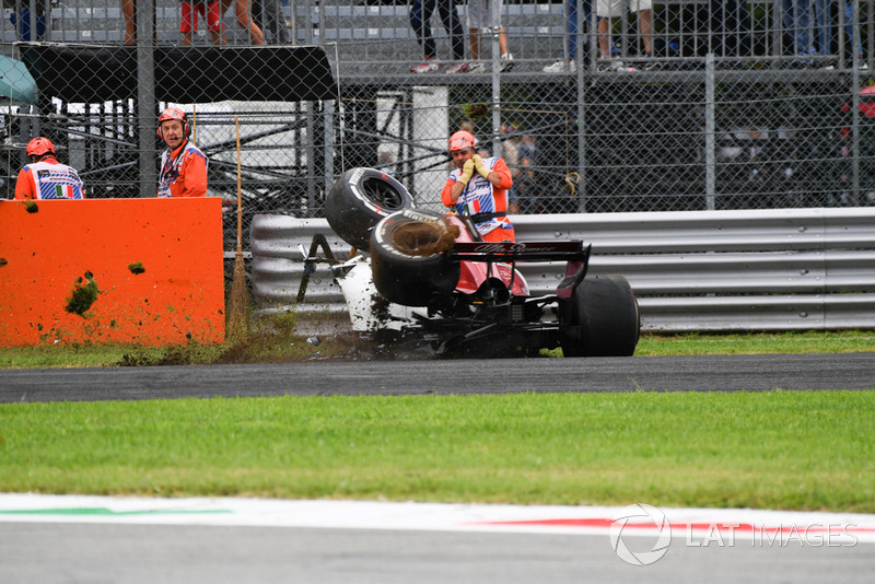 Marcus Ericsson, Sauber C37 kazası