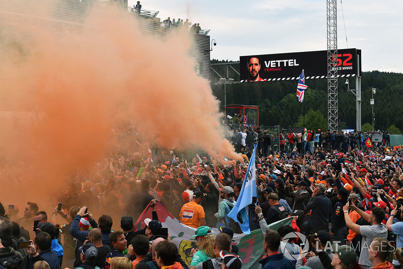 A Belga Nagydíj rajongói - F1 2018