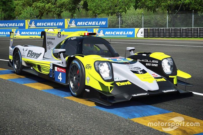 #4 Bykolles - Burst Esport Oreca 07 LMP2: Tom Dillmann, Esteban Guerrieri, Jernej Simon?i?, Jesper Pedersen
