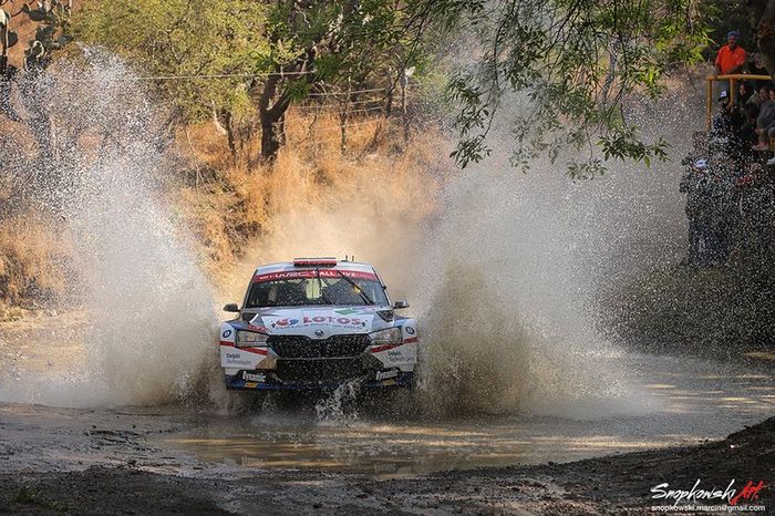 Kajetan Kajetanowicz, Maciej Szczepaniak, Skoda Fabia R5 evo