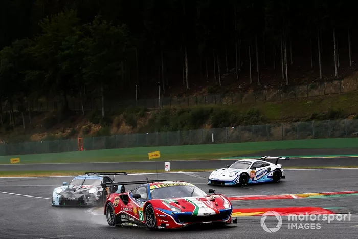 #51 AF Corse Ferrari 488 GTE EVO: Alessandro Pier Guidi, James Calado 