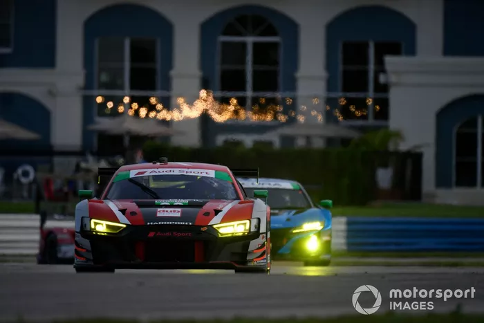 #30 Team Hardpoint Audi R8 LMS GT3, GTD: Rob Ferriol, Spencer Pumpelly