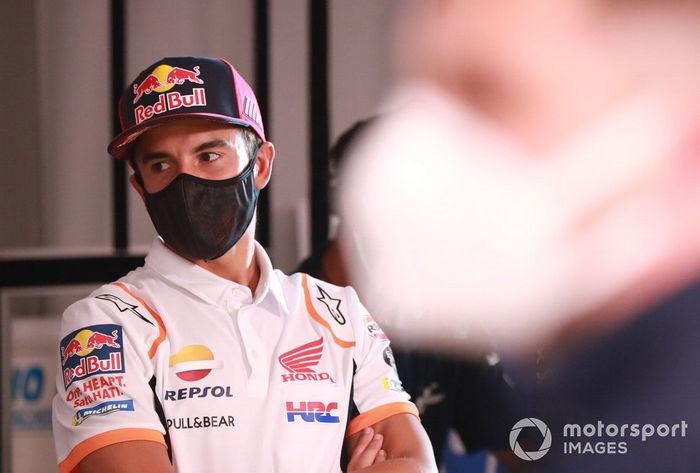 Marc Márquez, Repsol Honda Team, en la conferencia de prensa