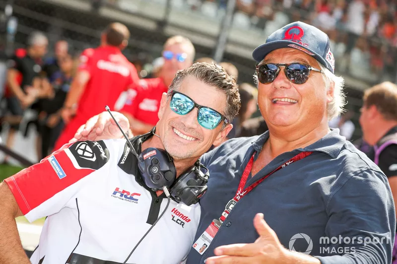 Lucio Cecchinello, LCR Honda Team Principal, Paolo Campionoti