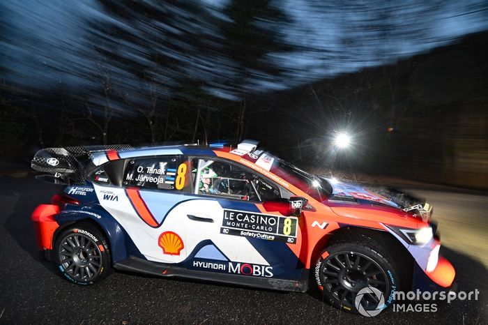 Ott Tänak, Martin Järveoja, Hyundai World Rally Team Hyundai i20 N Rally1