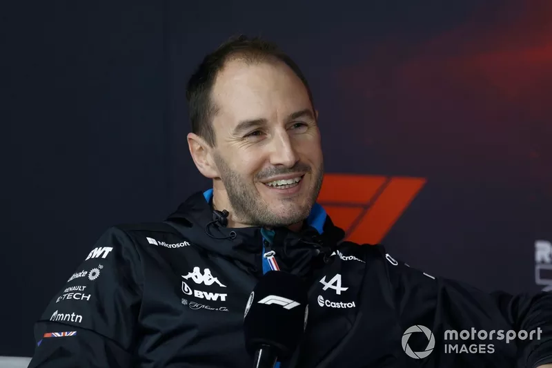 Oliver Oakes, Team Principal, Alpine F1 Team, en conférence de presse 