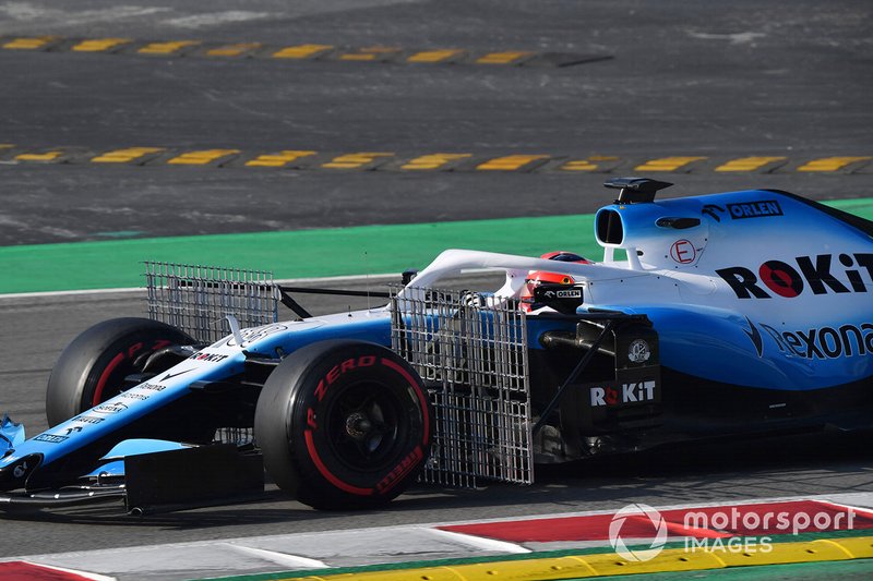 Robert Kubica, Williams FW42 with aero sensor