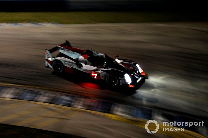 #7 Toyota Gazoo Racing Toyota TS050: Mike Conway, Kamui Kobayashi, Jose Maria Lopez