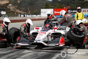 Marco Andretti, Andretti Herta con Marco & Curb-Agajanian Honda, pit stop
