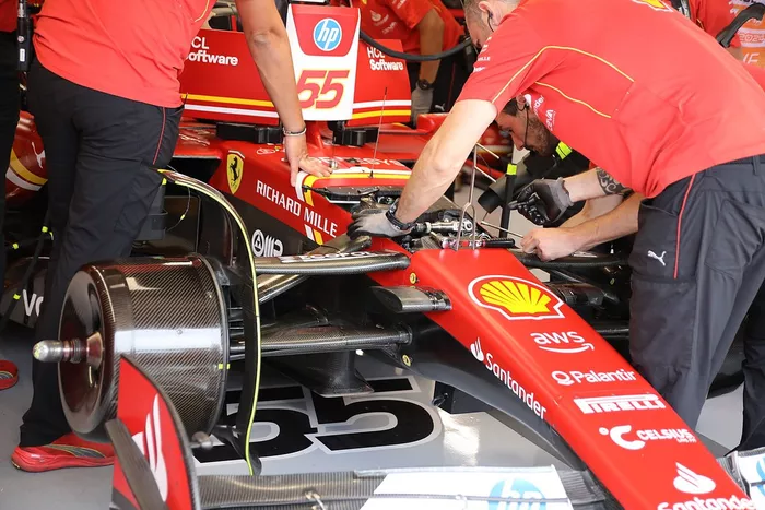 Ferrari SF-24 detalles técnicos