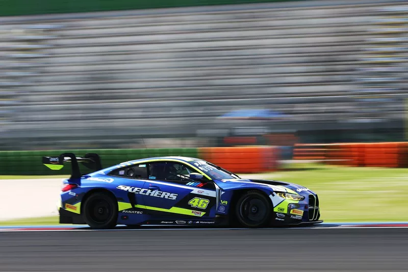#46 Team WRT, BMW M4 GT3: Valentino Rossi, Maxime Martin 