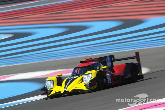 #20 High Class Racing Oreca 07 Gibson: Anders Fjordbach, Dennis Andersen