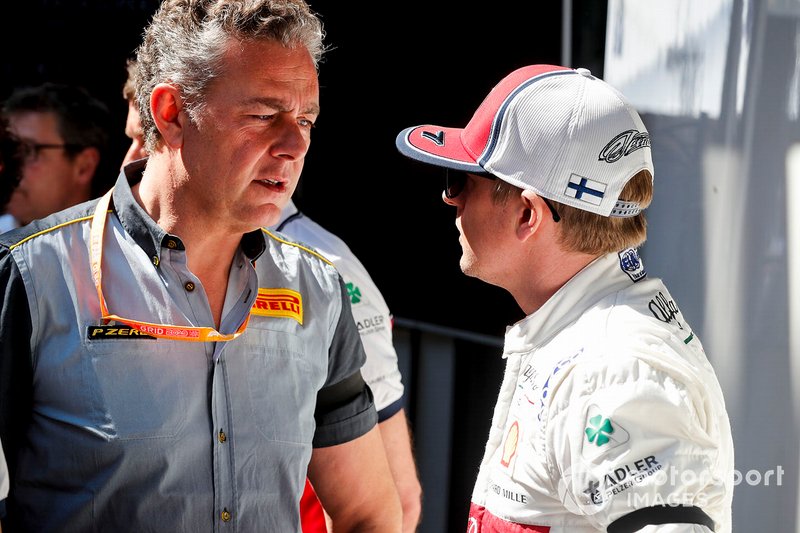 Mario Isola, Yarış Menajeri, Pirelli Motorsport ve Kimi Raikkonen, Alfa Romeo Racing