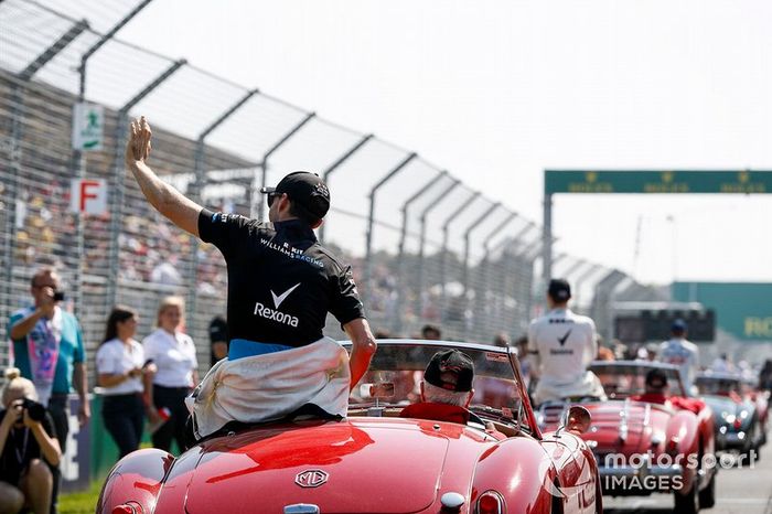 Robert Kubica, Williams Racing en el desfile