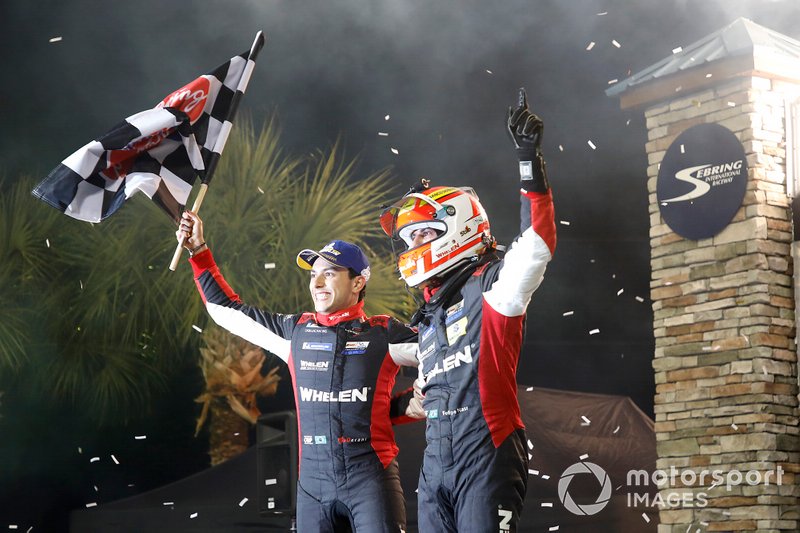 Ganadores #31 Action Express Racing Cadillac DPi: Felipe Nasr, Eric Curran, Pipo Derani