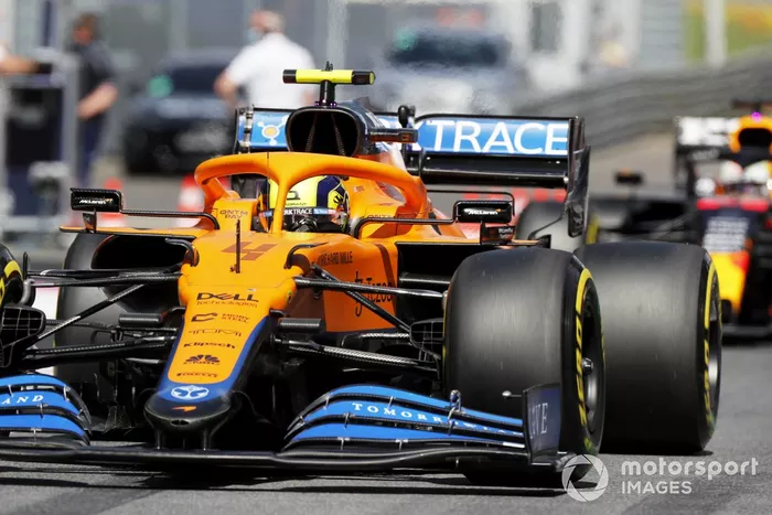 Lando Norris, McLaren MCL35M